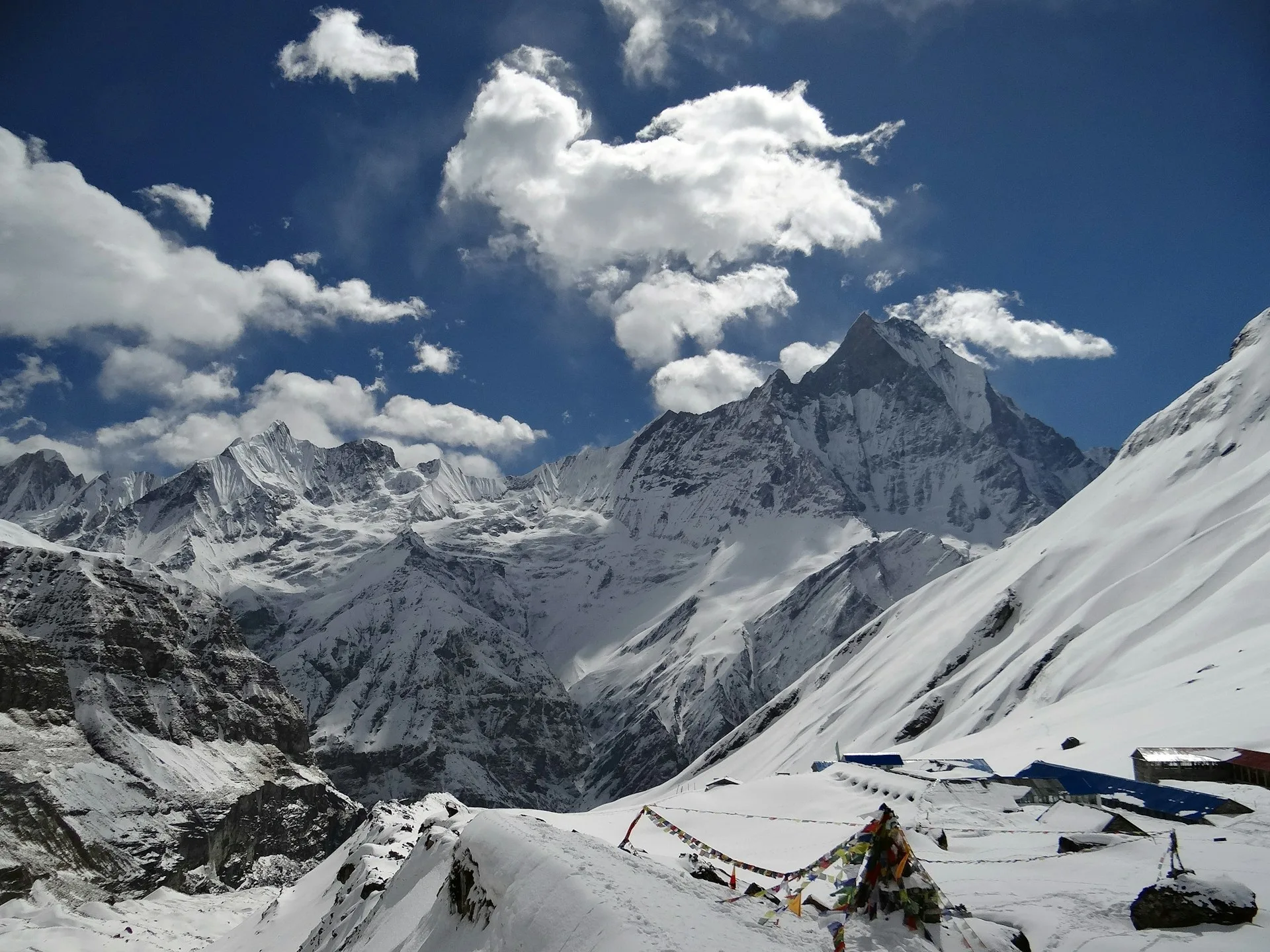 Annapurna Base Camp weather by month
