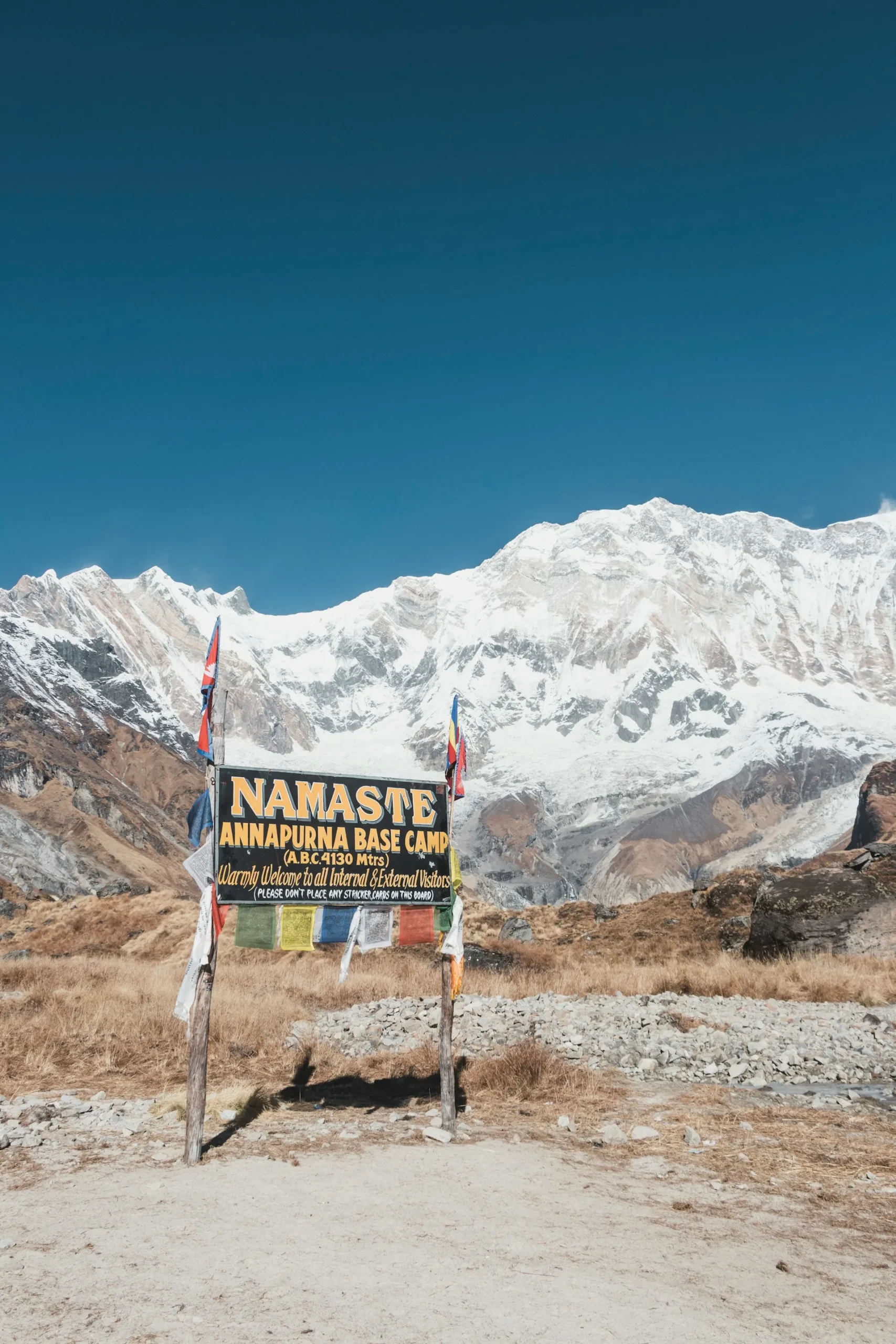 Annapurna trekking route