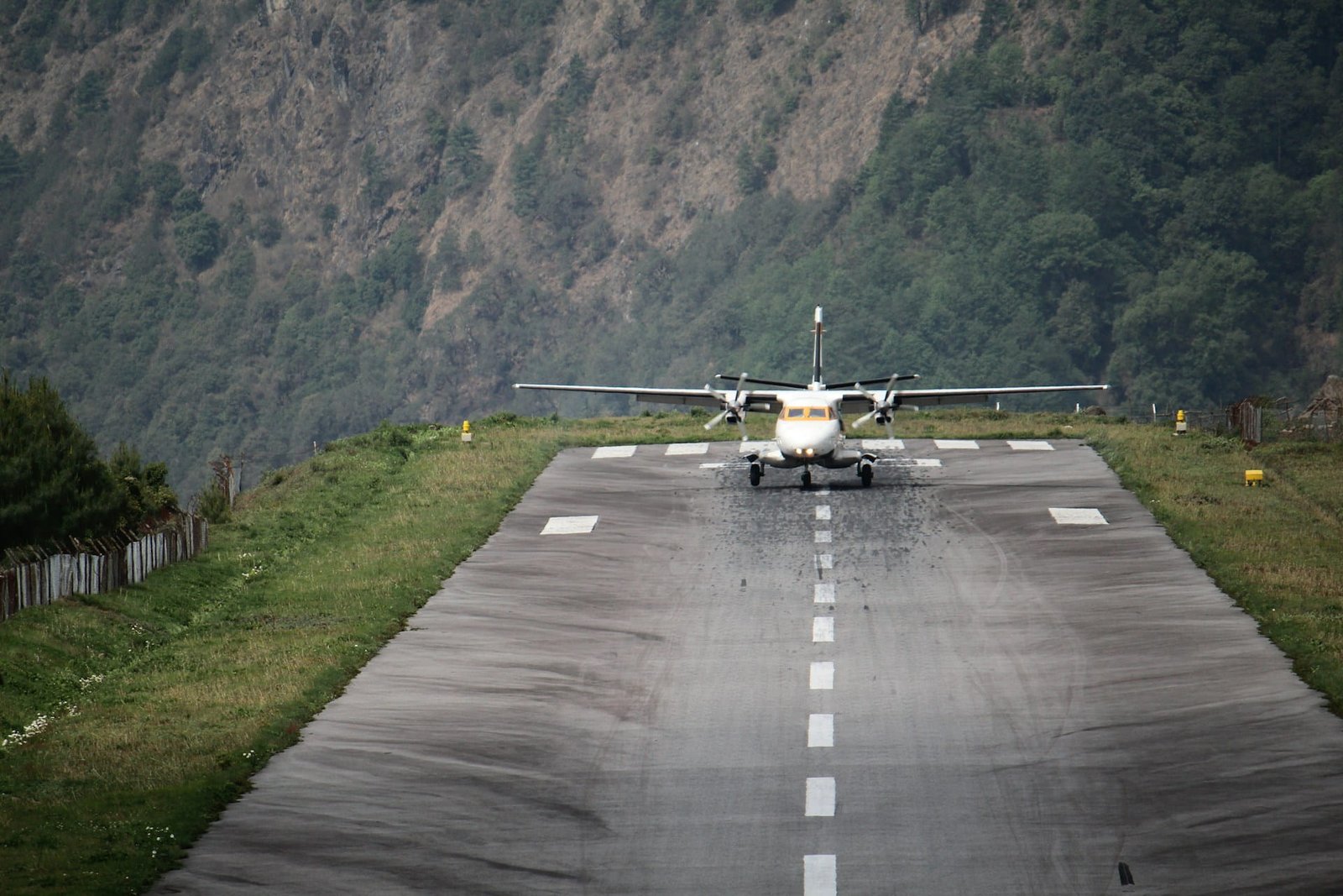 Flying to Lukla