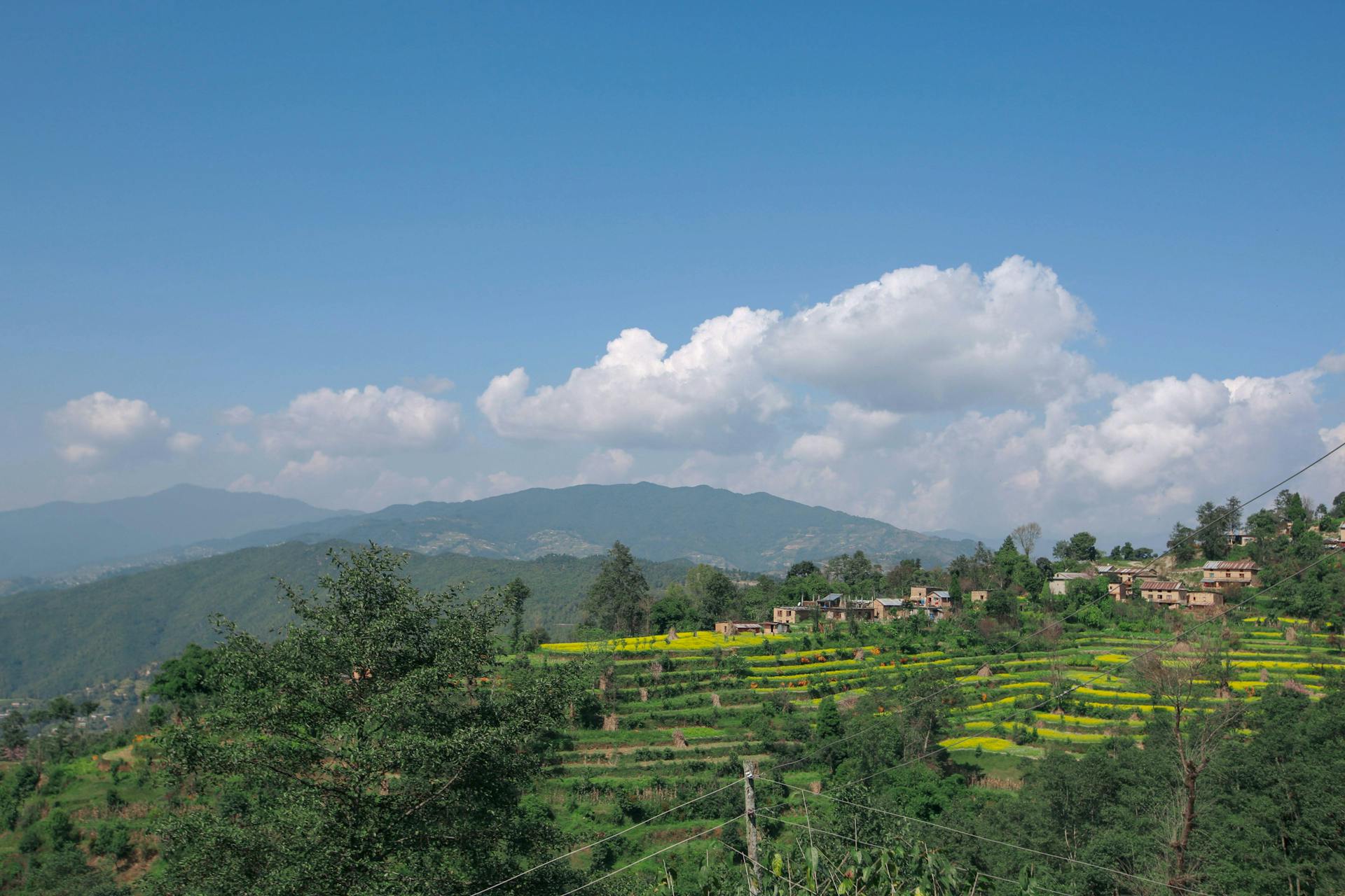 Jyamrung Dhading Besi Kathmandu - Village Veiw