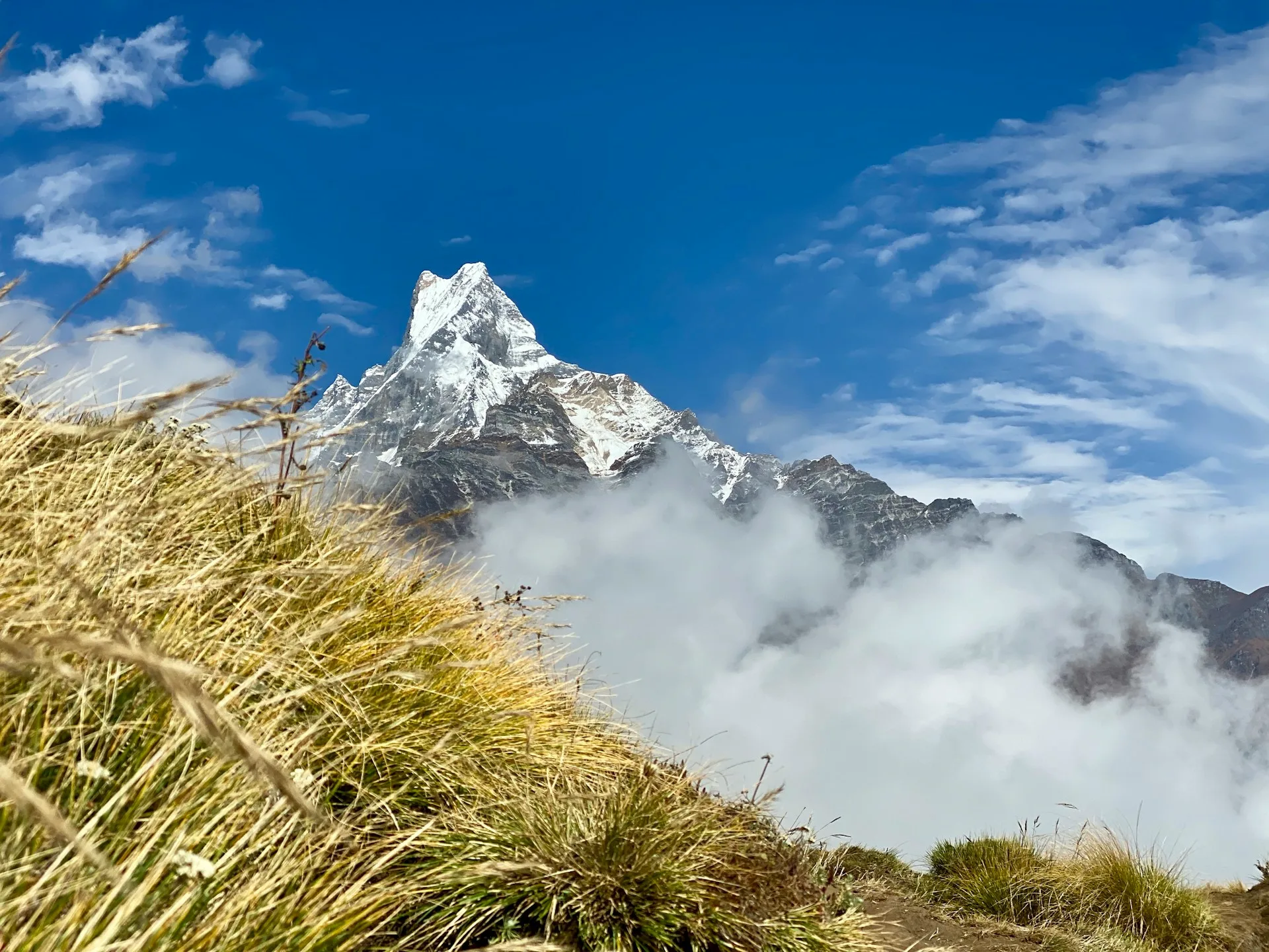 Mardi Himal Trek route