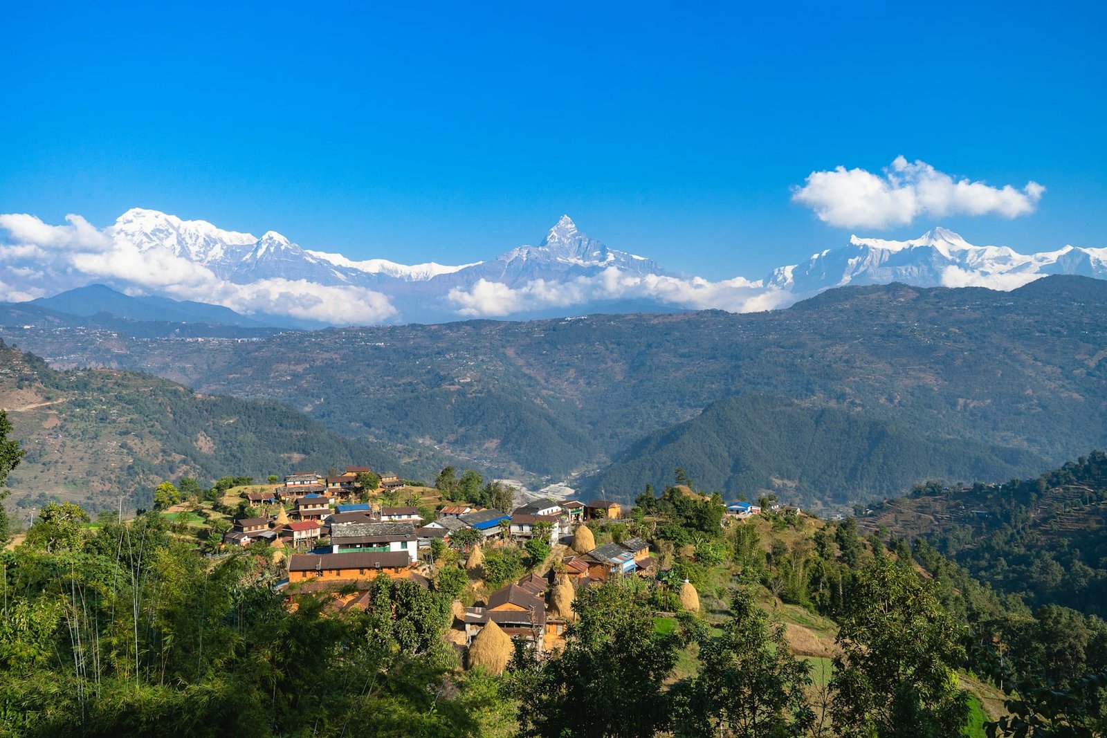 Nepal Views in Spring Season
