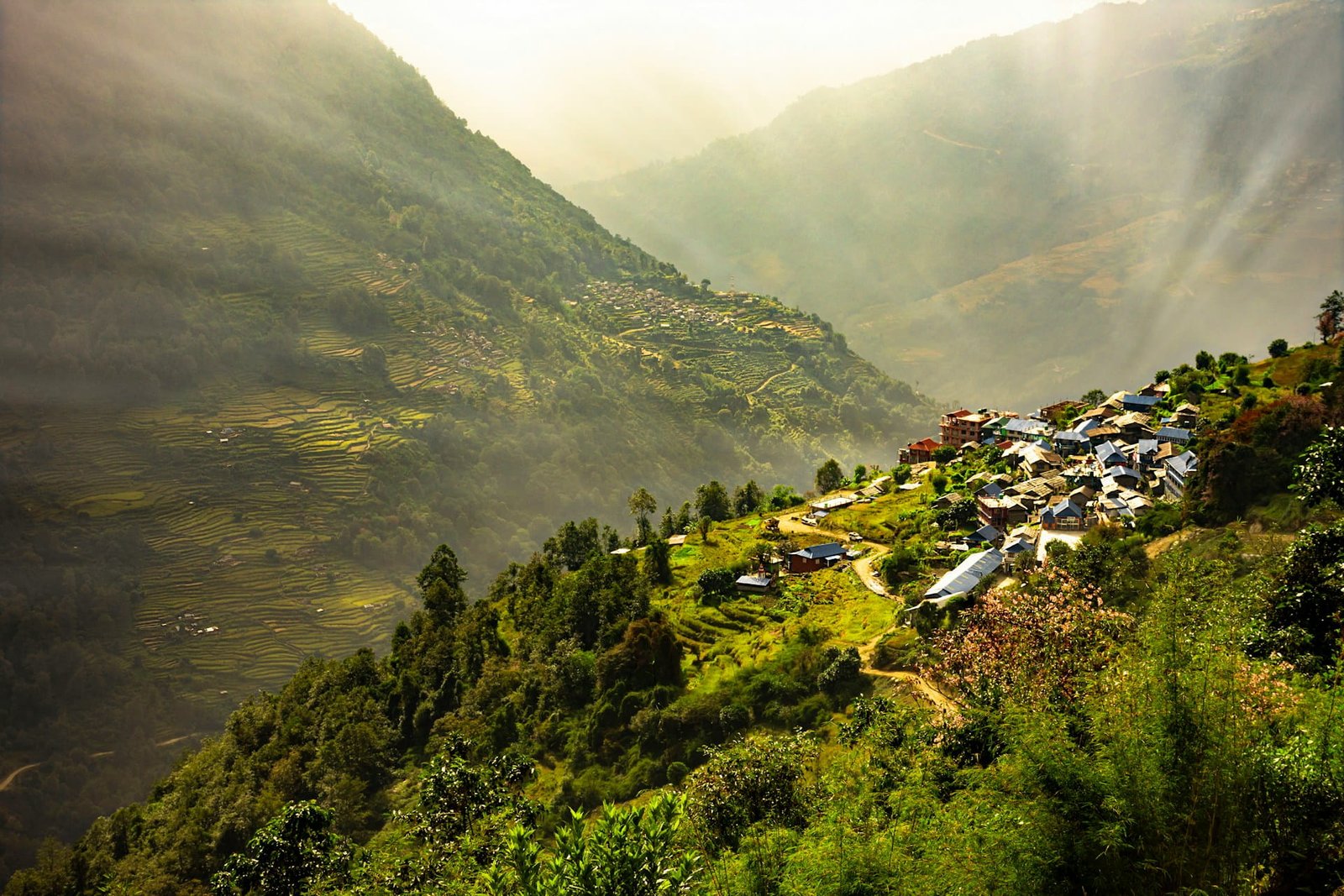 Nepal Views in Monsoon