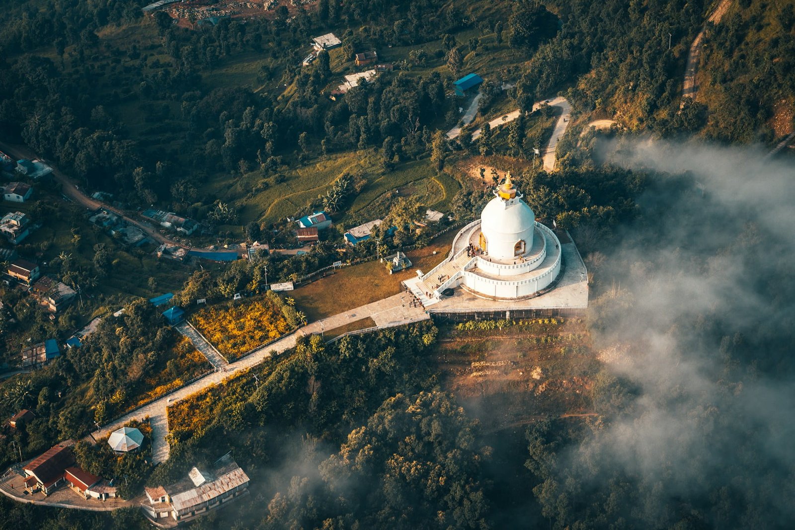 Stupa in Pokhara