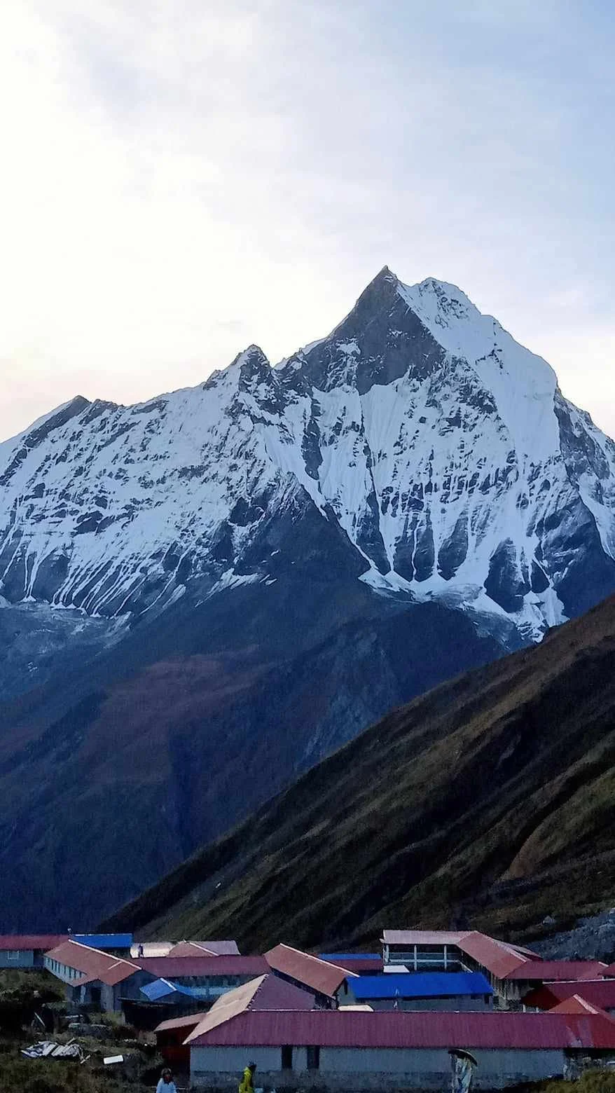 Beautiful Himalaya with Village
