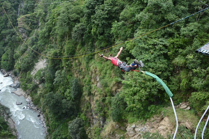 Bhote Koshi Bungee Jump