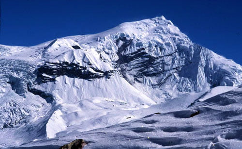 Chulu West Climbing
