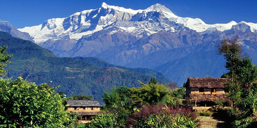 Trans Nepal Landscape View
