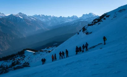 trekking in the Himalayas